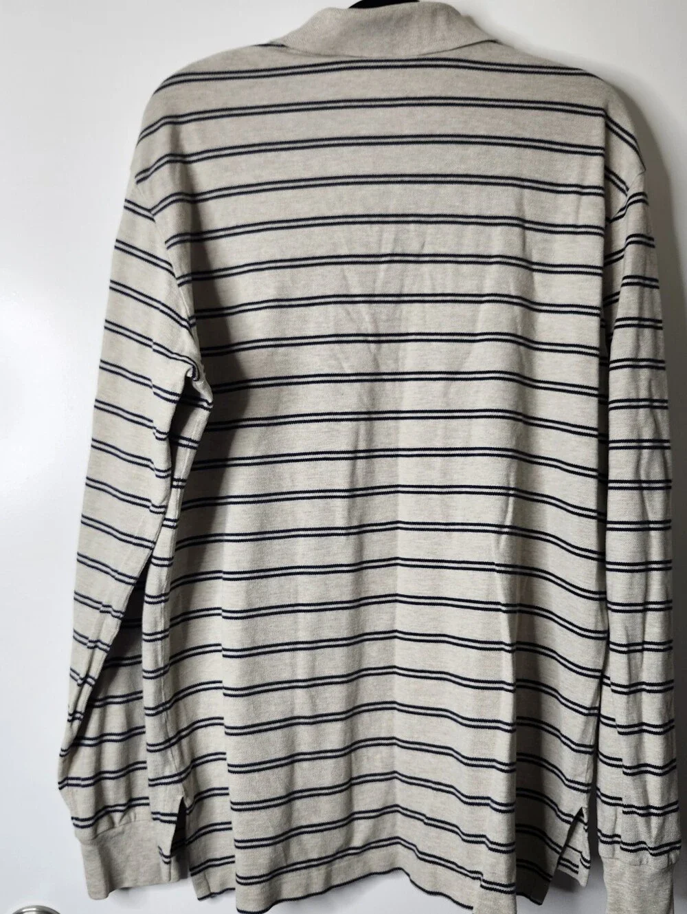 Vintage 90s Y2K Polo Ralph Lauren Striped Long Sleeve Polo Men’s L